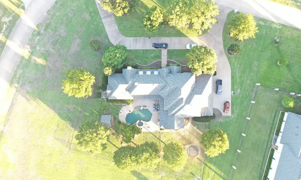 New shingle roof installation on a home in Boulder Hill